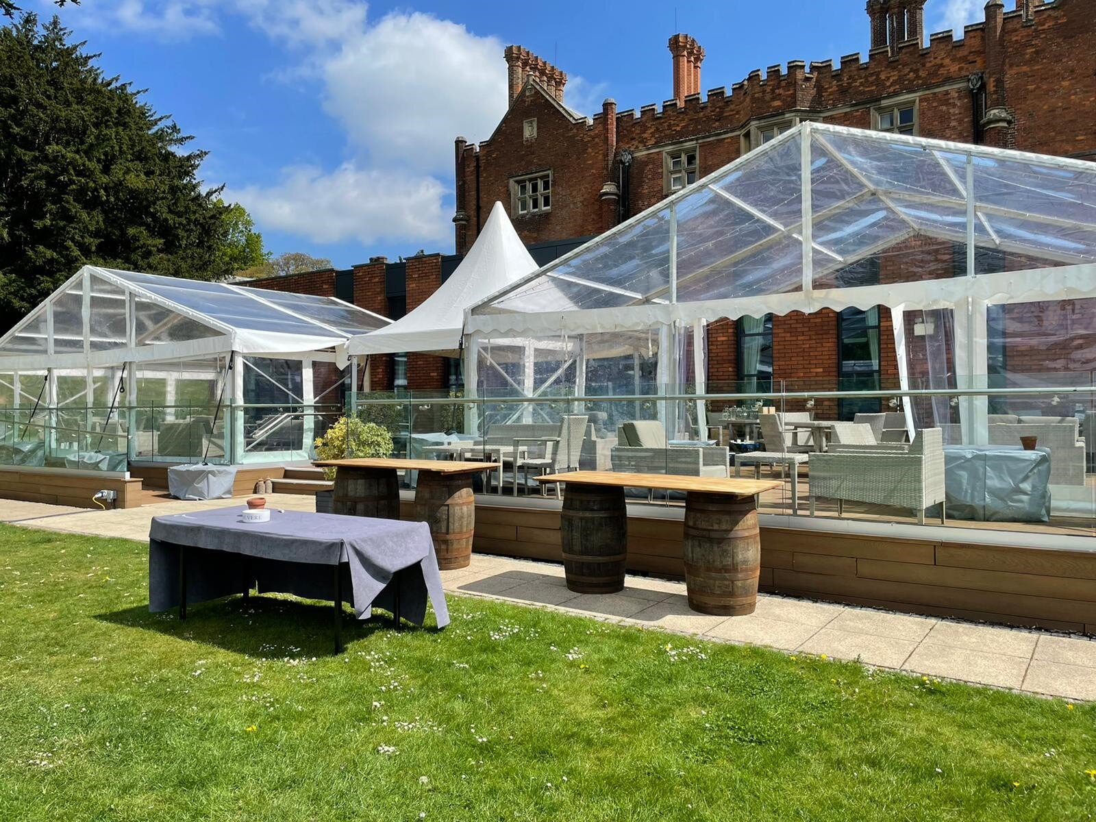 MArquee with Panaramic view