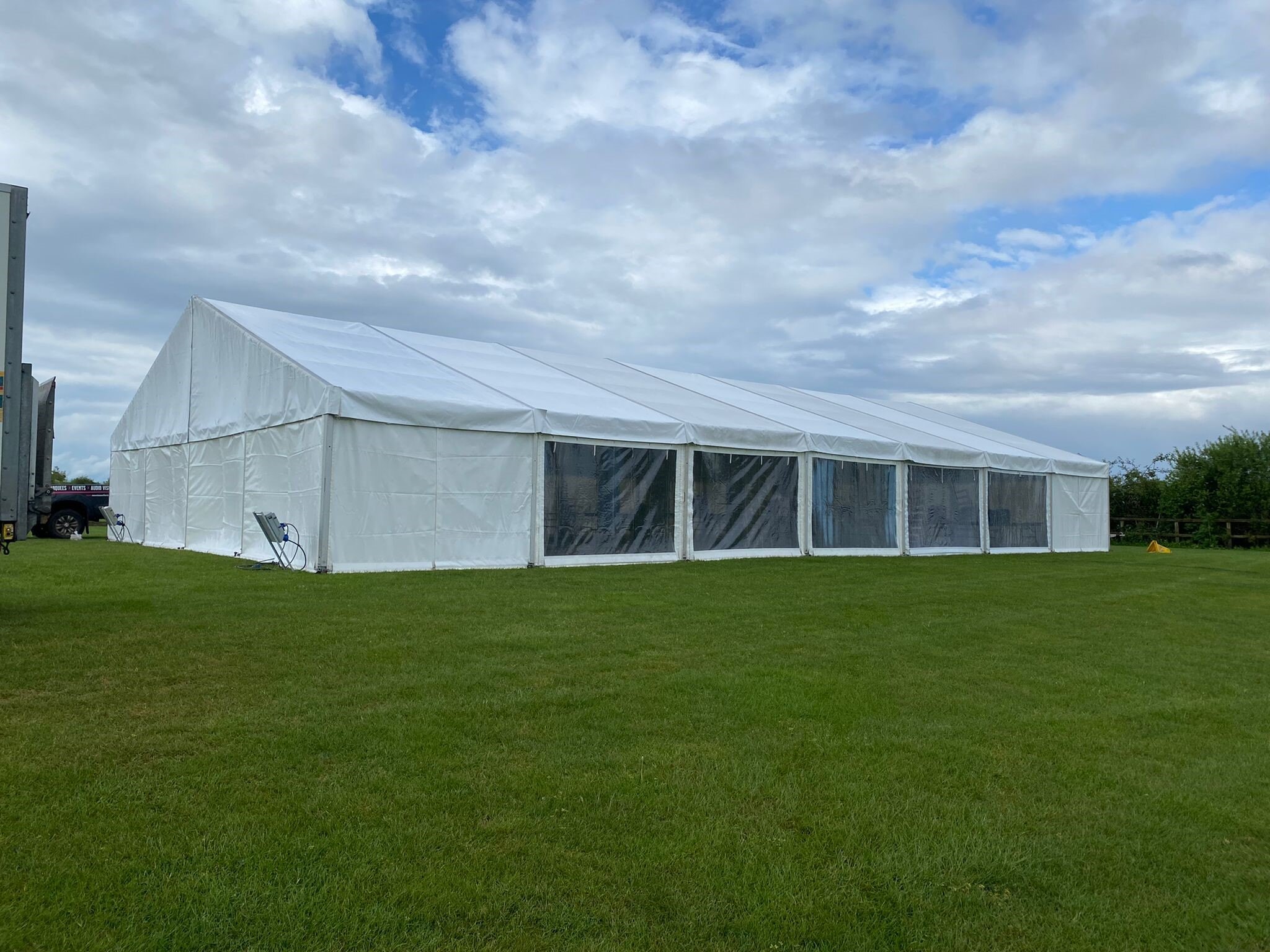 Marquee with Panaramic Walls
